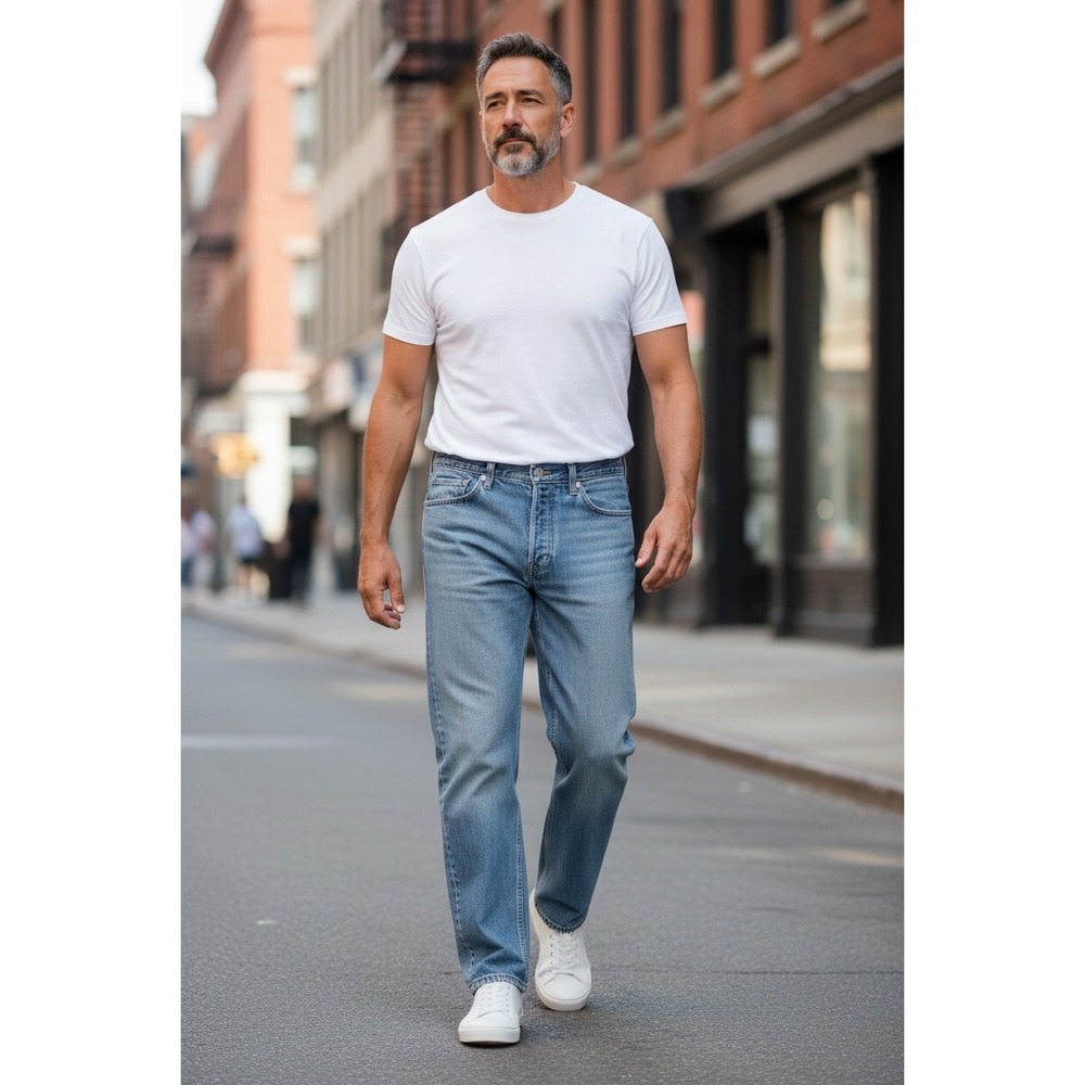 Wrangler Premium Quality Relaxed Fit Jeans Light Wash 9760WDR 35x32 Mens